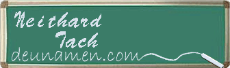 Neithard Tach Visitenkarte